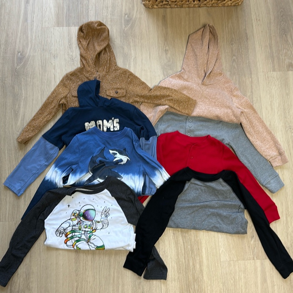 🤖- Toddler Boys Long Sleeve Shirt’s